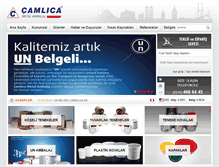 Tablet Screenshot of camlicateneke.com